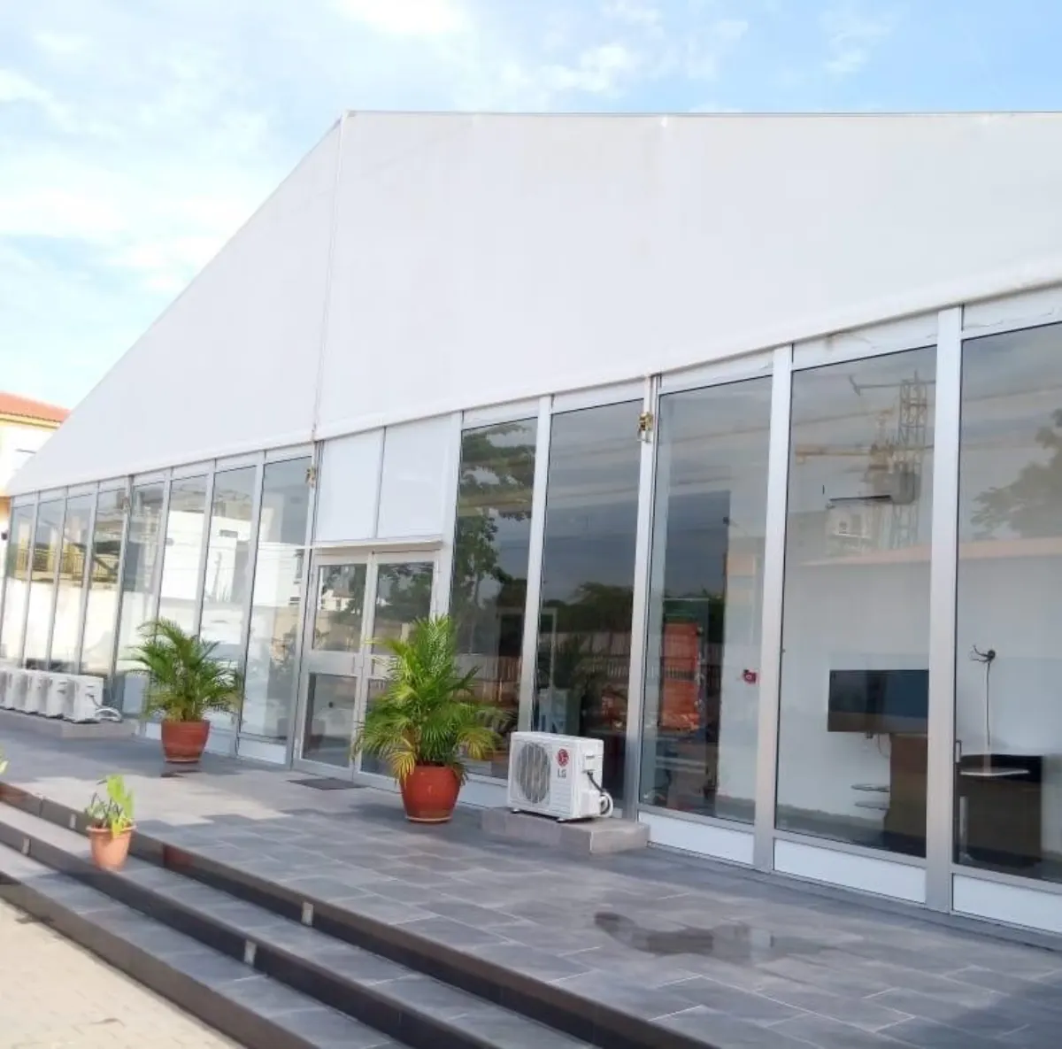 The Resurrection Ground Parish building in Luanda